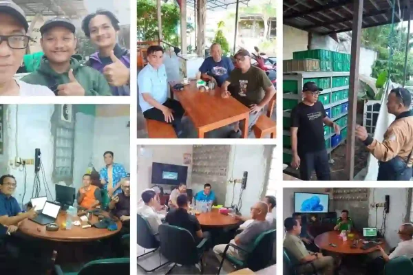 Pelatihan Onsite Maggot, urban farming maggot